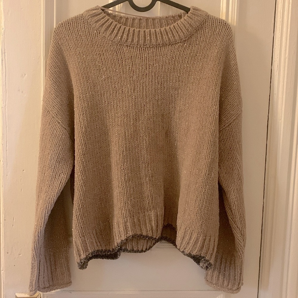 Lovely  glitter sweater